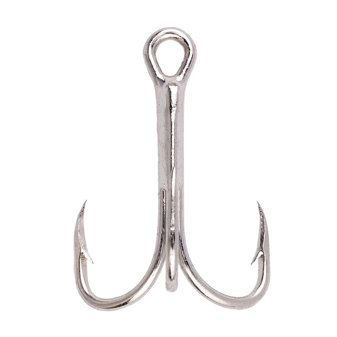 Eagle Claw 3X Regular Shank Curved Point Treble Hook