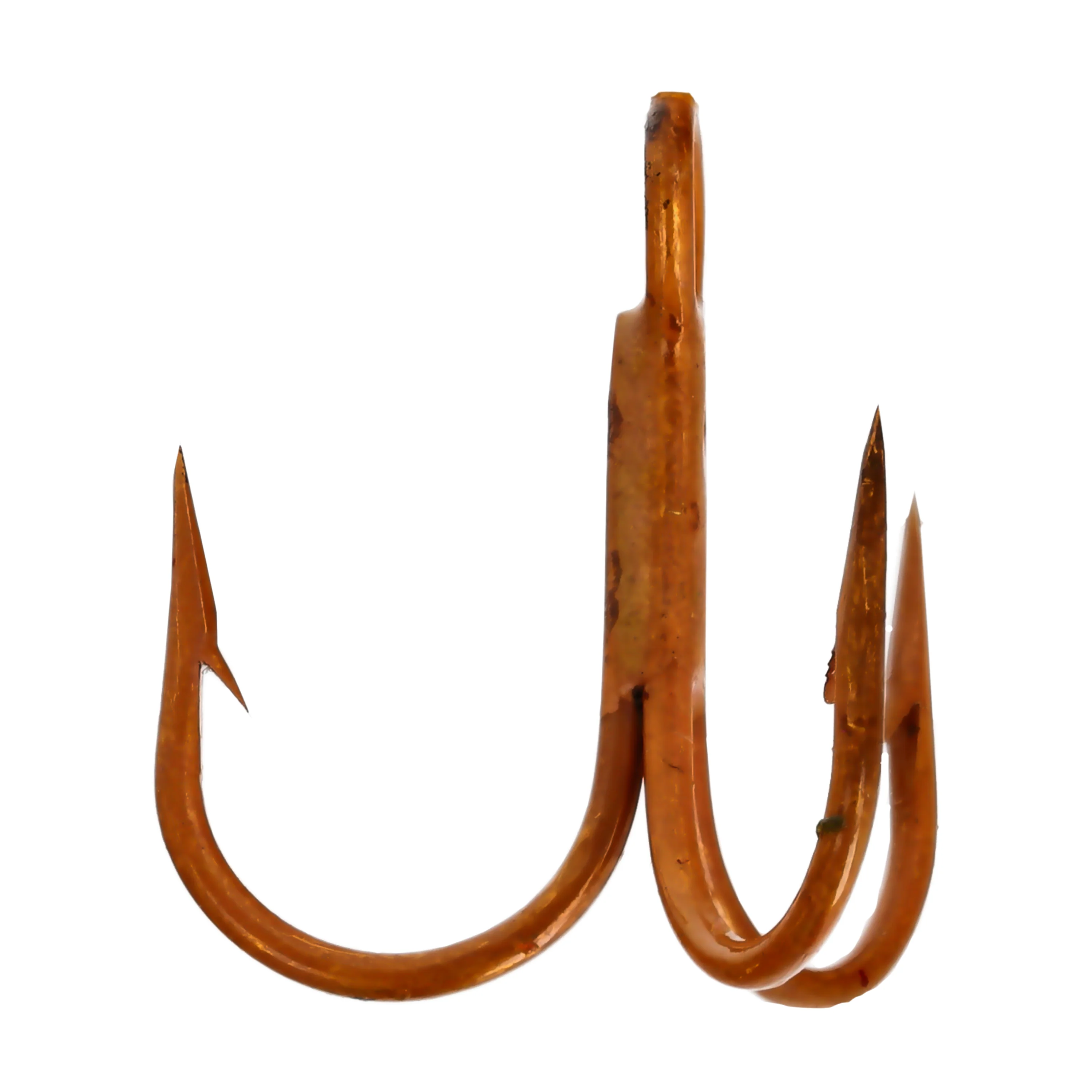 Eagle Claw 3X Treble Short Hook Shank Round Bend Krawfish - Image 5