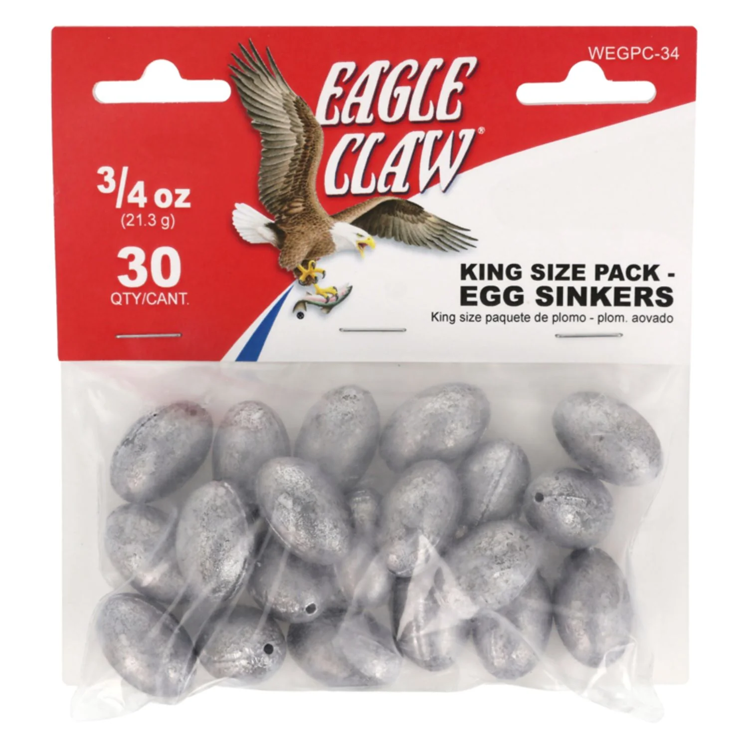Eagle Claw Egg Sinkers - Image 3