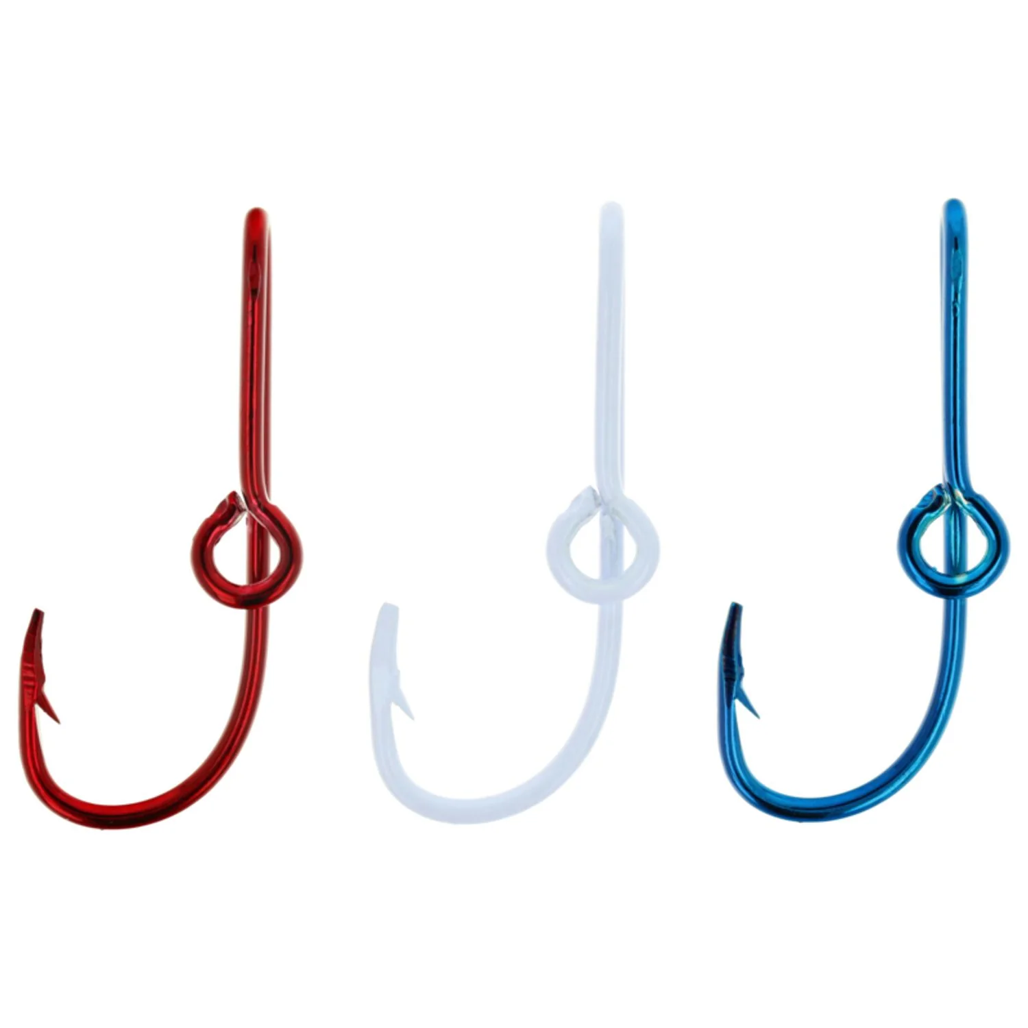 Eagle Claw Hat Hooks, Red White Blue - Image 3