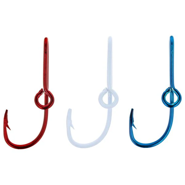 Eagle Claw Hat Hooks, Red White Blue - Image 4