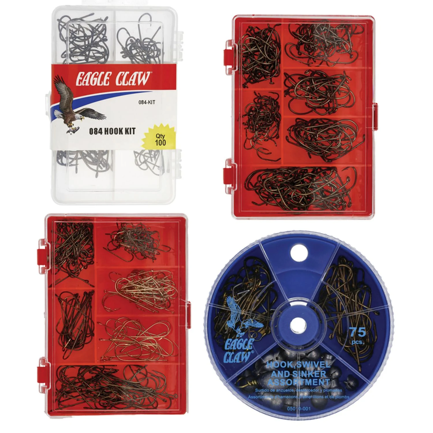 Eagle Claw Hook Assortments