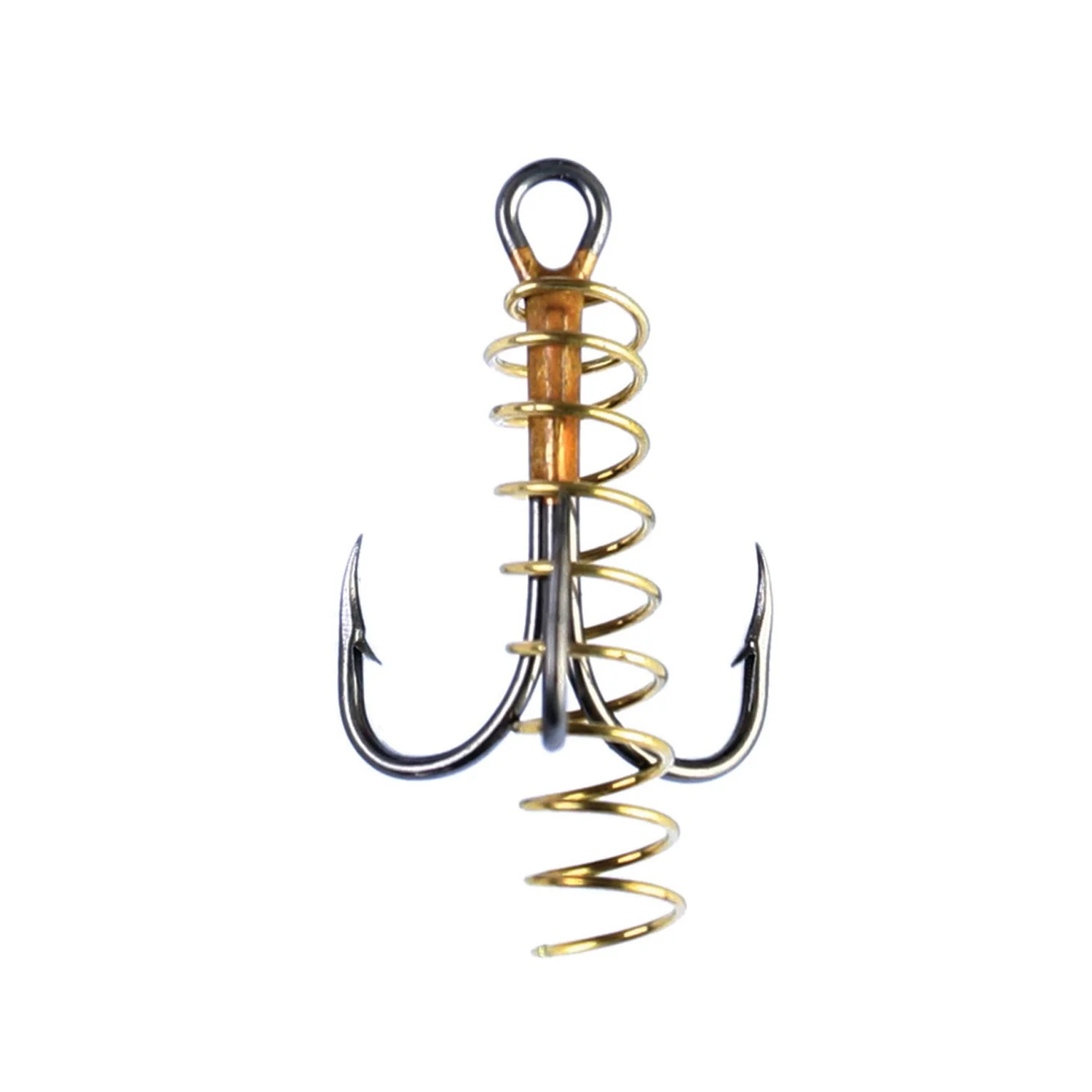Eagle Claw Soft Bait Treble Hook with Spring - Image 5