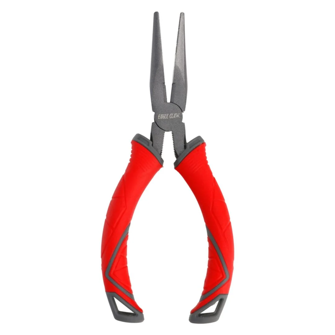 Eagle Claw Soft Grip Long Nose Pliers 6" - Image 3