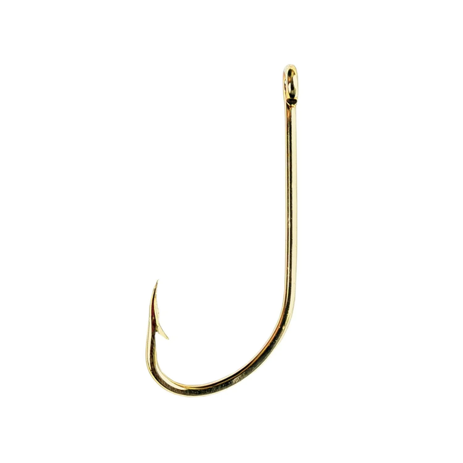 Eagle Claw Straight Eye Plain Shank Offset Hook - Image 77