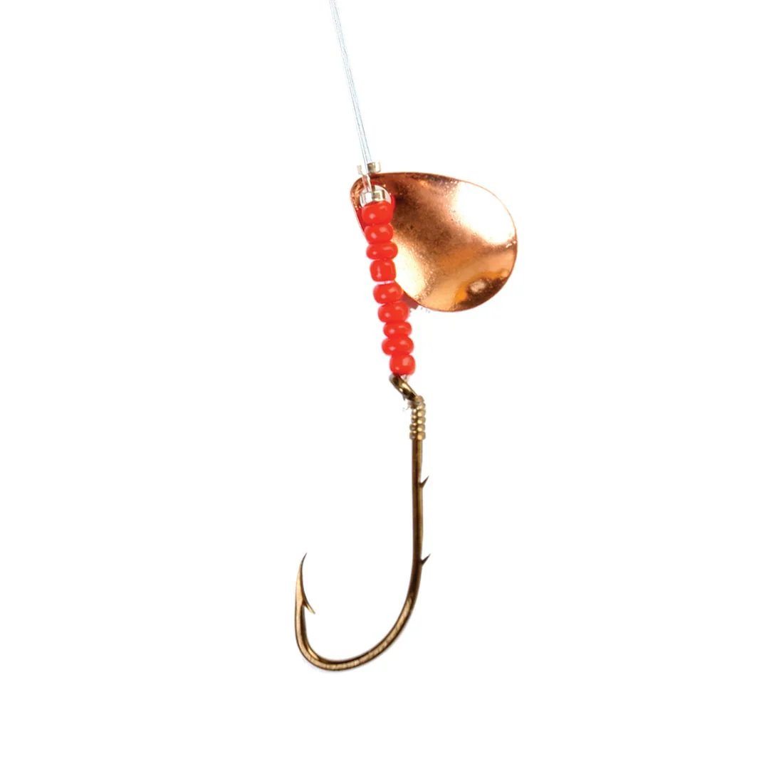 Eagle Claw Two-Way Spinner Rig, Gold Nickel