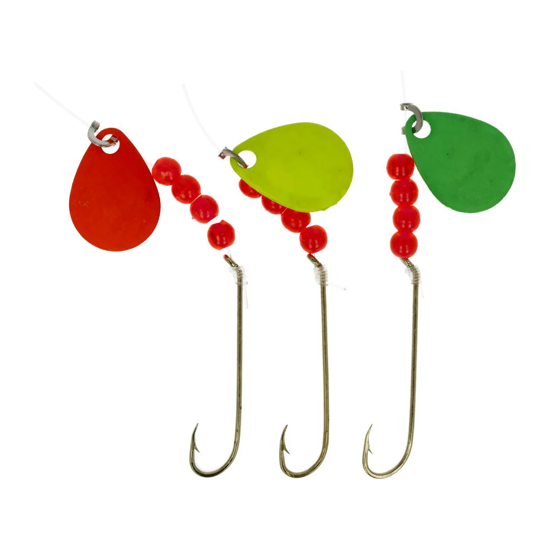 Eagle Claw Two-Way Spinner Rig, Multi Color Blades
