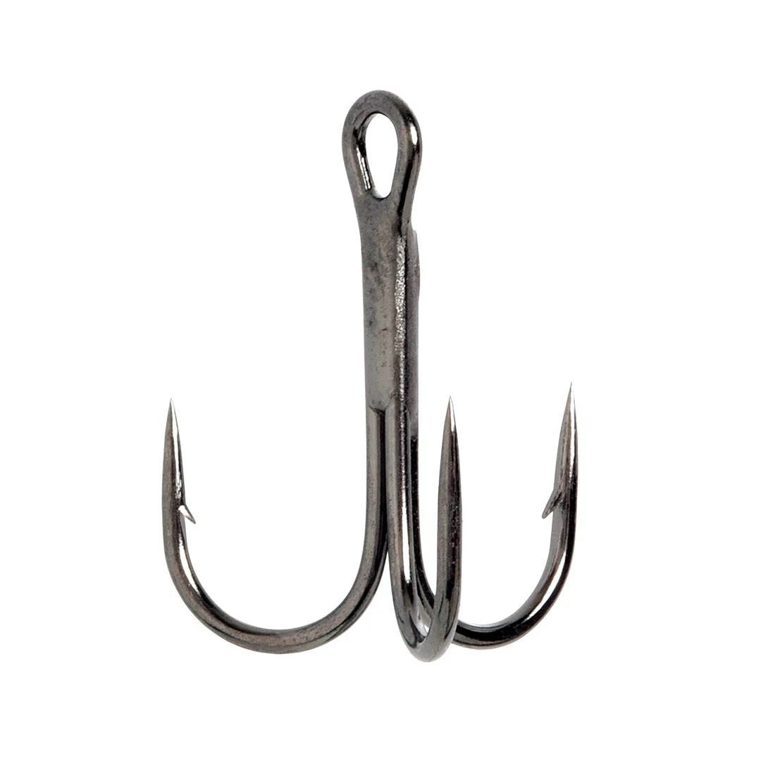 Lazer Sharp 3X Treble Hook, Regular Shank, Round Bend