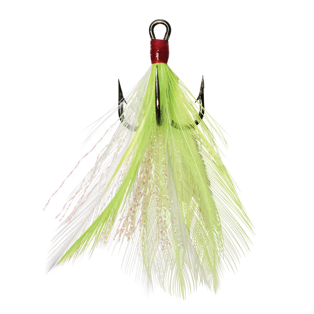 Lazer Sharp Dressed Treble Hooks