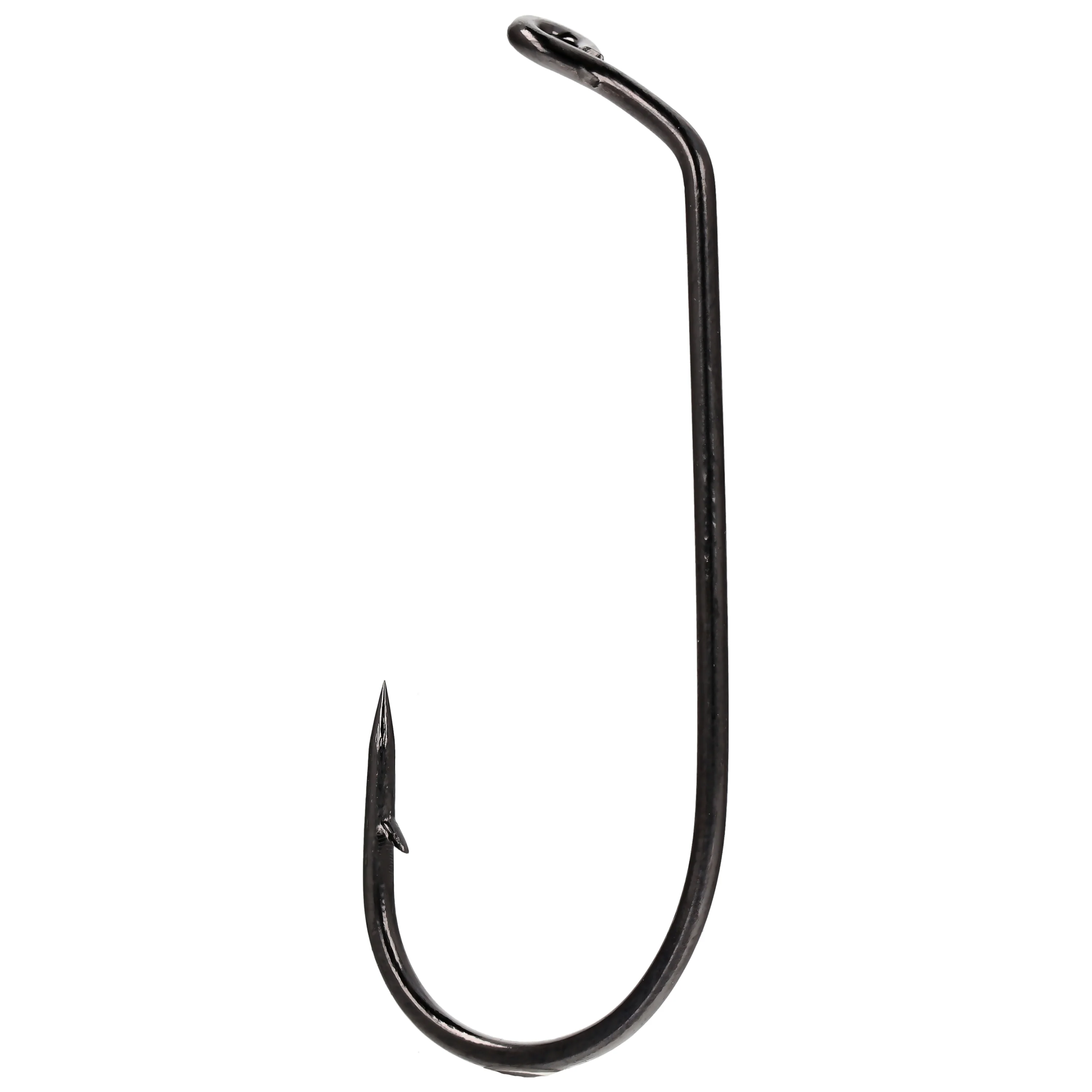 Lazer Sharp Flippin Jig, Needlepoint, 60 Degree, Cross Eye, Platinum Black - Image 7