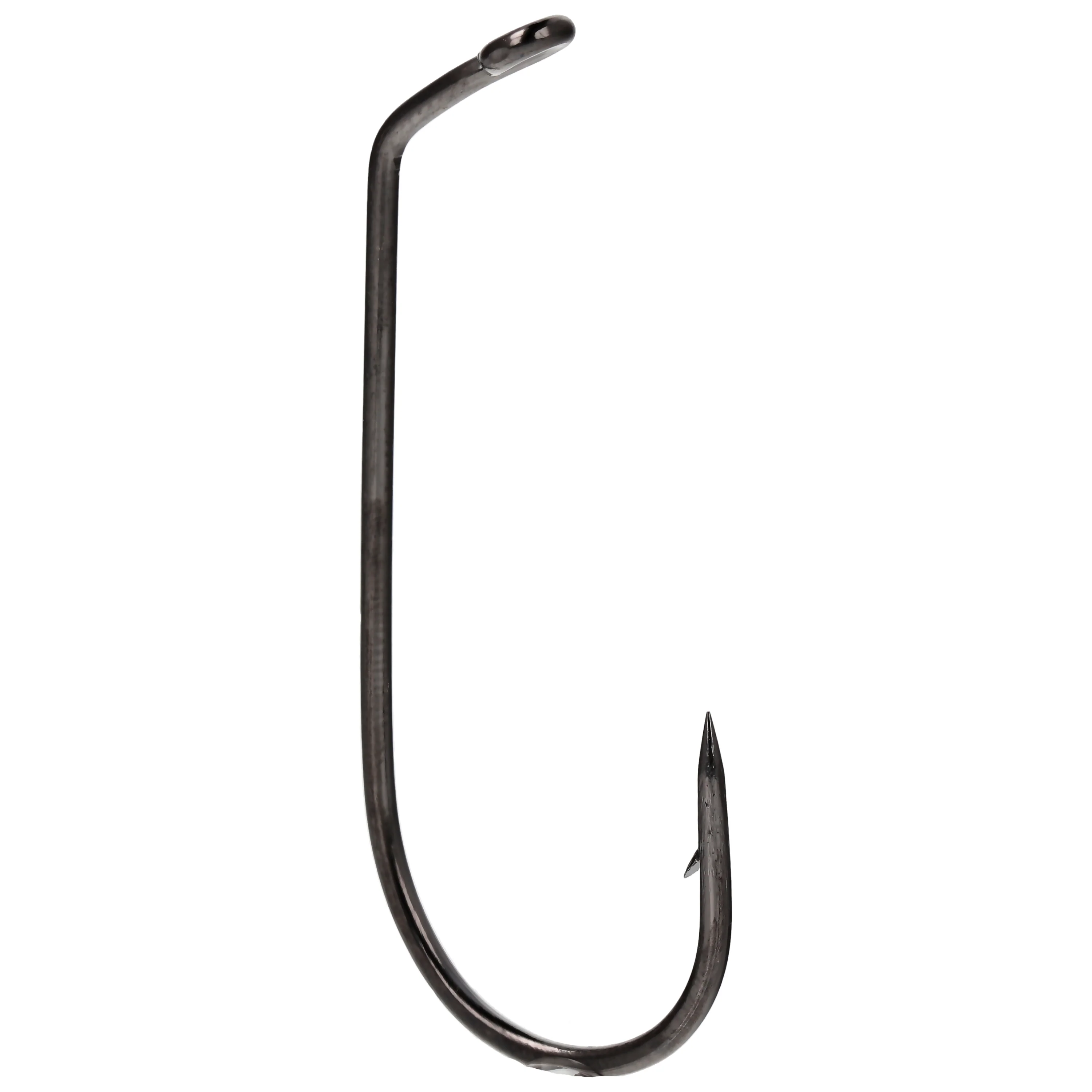 Lazer Sharp Flippin Jig, Needlepoint, 60 Degree, Cross Eye, Platinum Black - Image 9