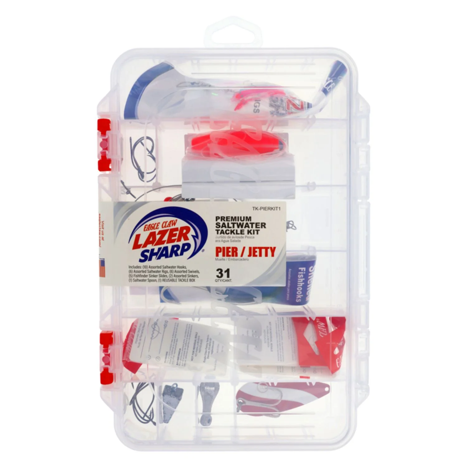 Lazer Sharp Pier/Jetty Saltwater Tackle Kit
