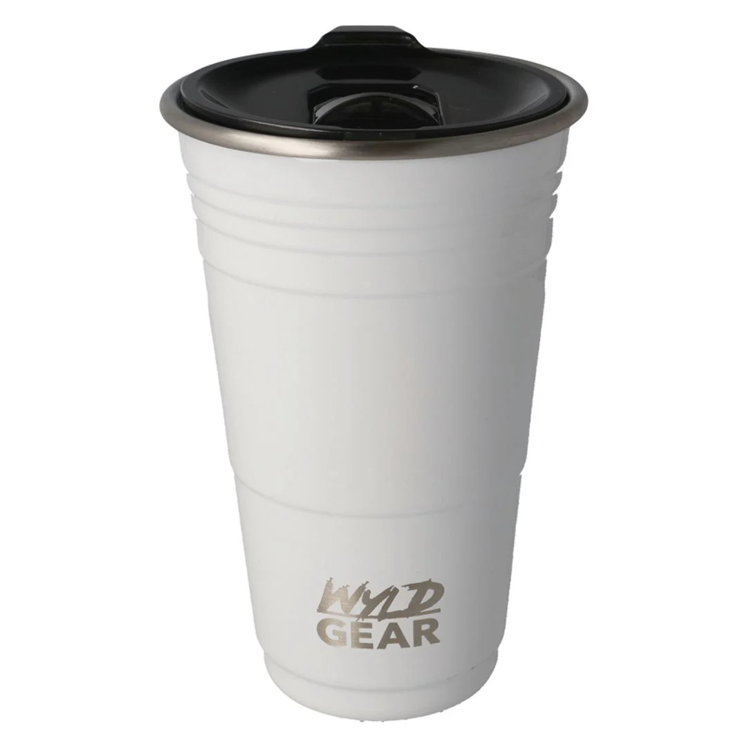 Lazer Sharp White 16 oz. Tumbler - Image 4