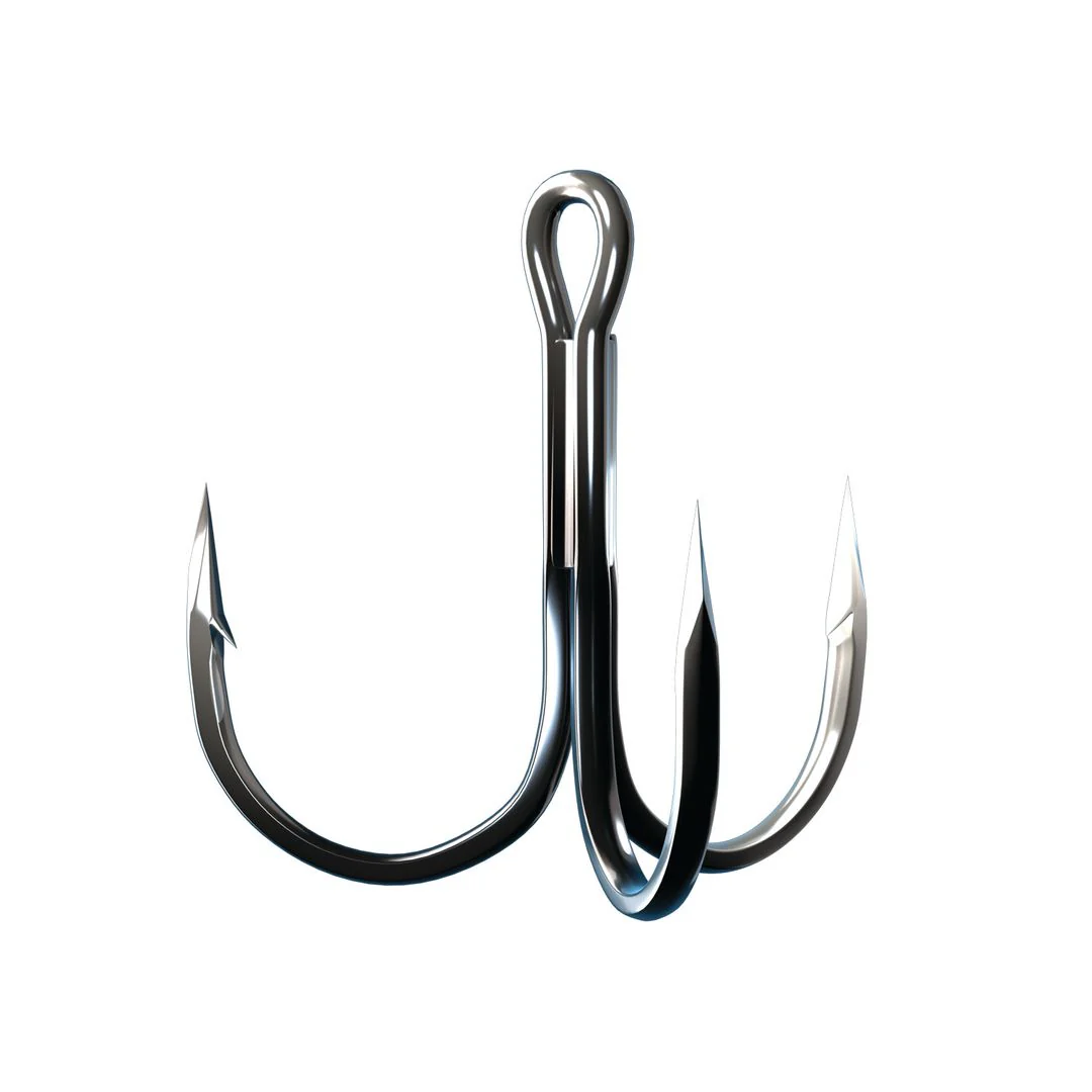 Trokar 3X Round Bend Treble